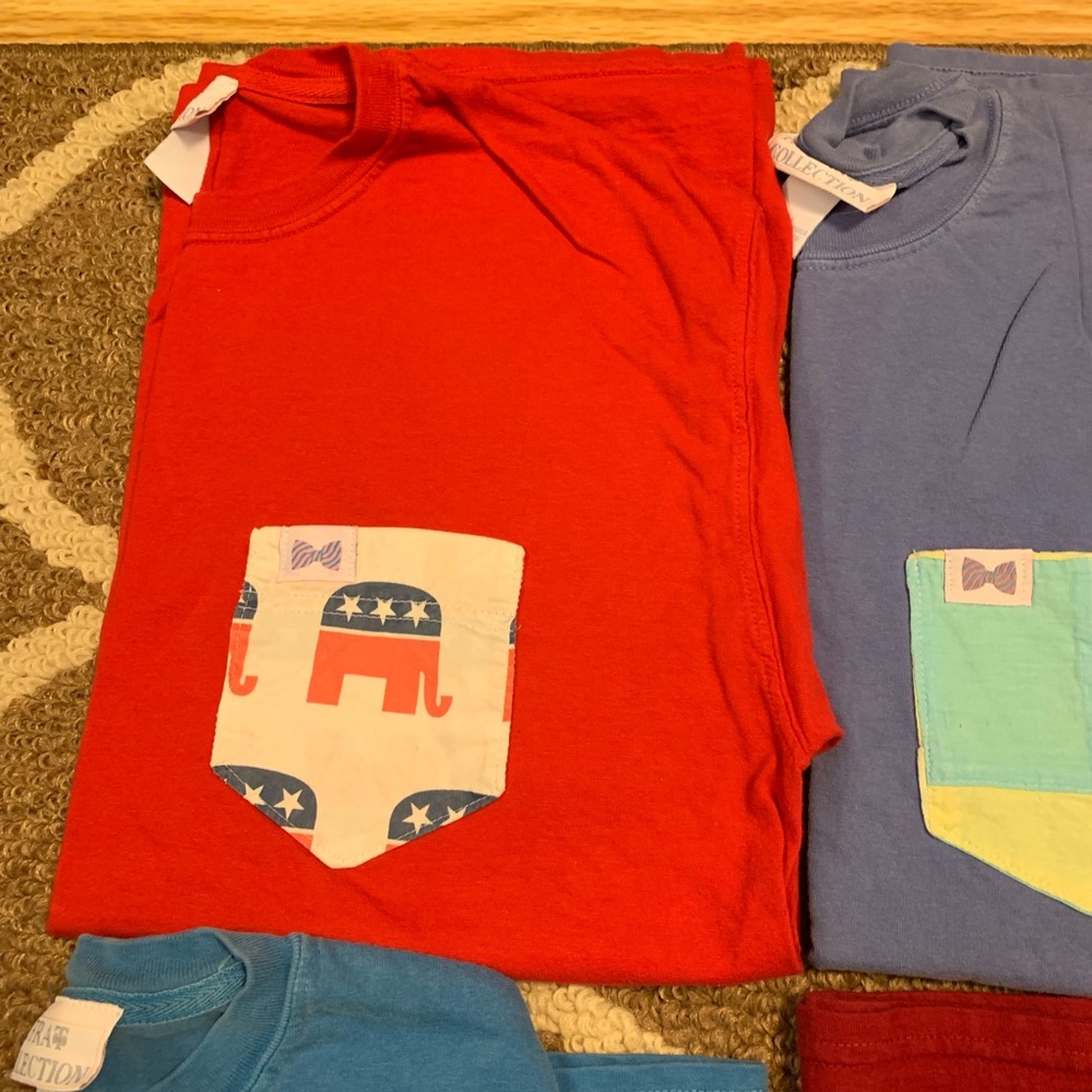 The Frat Collection Lot of 5 pocket tees- SS - M - Picture 4 of 7